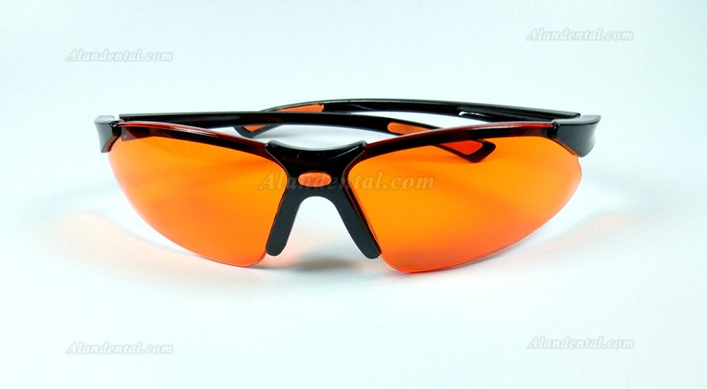 3Pcs Anti-Fog Safety Glasses Goggles Protective Orange Dental Curing Light Lamp